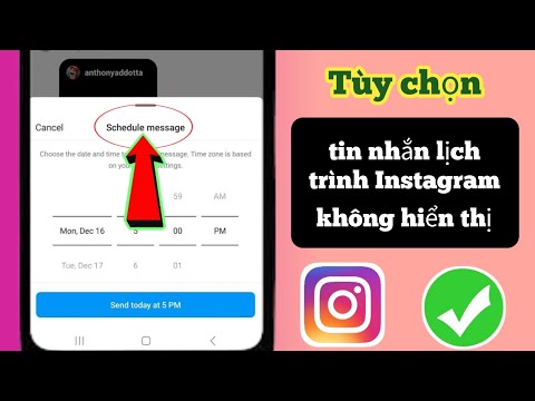 Cách giải quyết tin nhắn lịch trình Instagram không hoạt động (Bản cập nhật mới 2025)