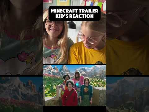 1/5 Stars - Minecraft Movie Reaction from Kids -  #MinecraftTheMovie #Minecraft #Reaction ￼