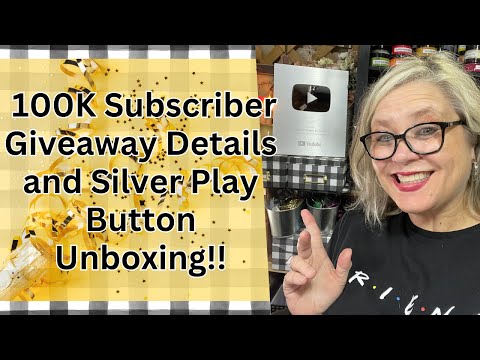 🎉 100K GIVEAWAY (OPEN) 🌟 🏆 Silver Play Button UNBOXING and My Channel Journey