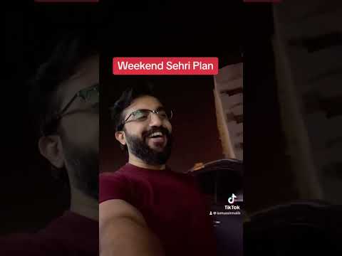 Weekend Sehri Plan  #shorts #short #video #ytshorts #youtubeshorts #trending #viral #foryou #video