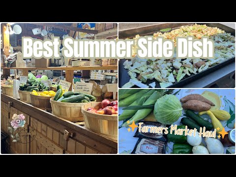 Farm to Table Cooking || Best Side Dish Using Summer Vegetables