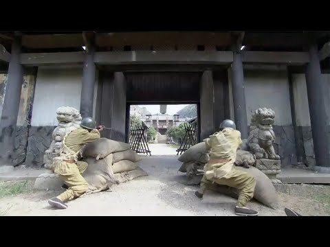 Japanese army sneak attack, female bandit kills Japanese army with sniper rifle