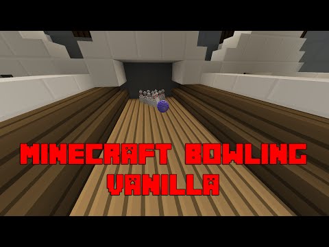 Minecraft Bowling - Minecraft Bowling in vanilla #1