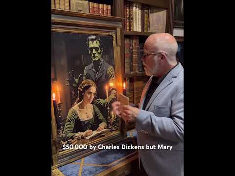 Frankenstein: the first 19th-century Novel to sell for over $1M #milliondollars