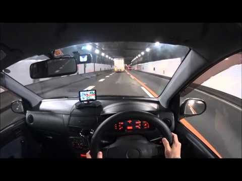 660cc Car POV Drive - Daihatsu Mira Tokyo Expressway