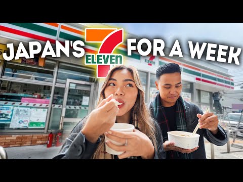 Everything We Ate at 7-Eleven in Japan! Convenience Store Food Haul  🍱🎌