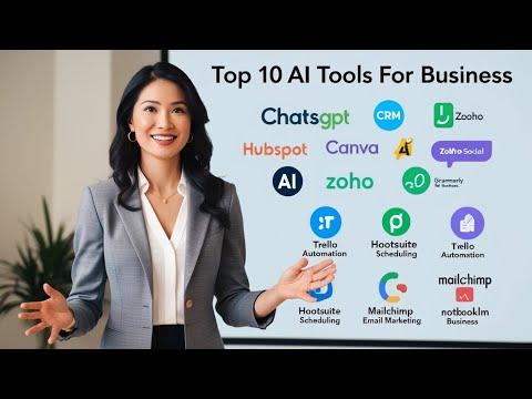 Top 10 AI Tools for Business Maximize Efficiency, Save Time, and Drive Growth  || #aitools