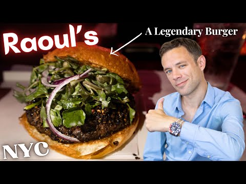 Eating the Secret and One of the Best Burgers in NYC at Raoul’s