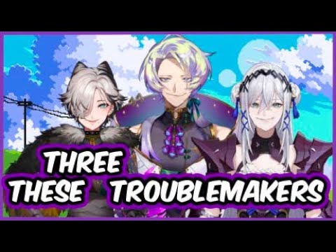 So Triple T Happened! [TTT | Nijisanji] #ClaudeClawmark, #VictoriaBrightshield, #KunaiNakasato