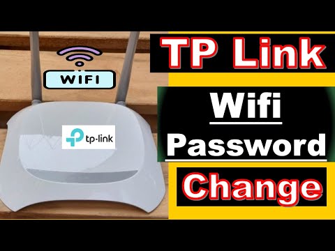 TP Link Router Wifi Password Change Easily