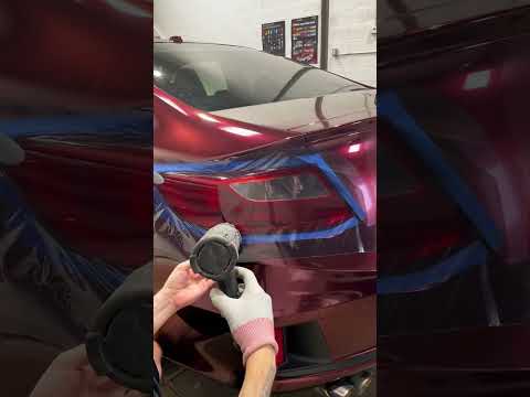 Tinting the Tail Lights Using VViViD Vinyl