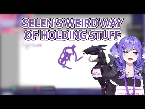 Selen's Unique Way of Holding a Pen [Selen Tatsuki | Nijisanji EN]