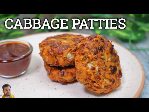 How To Make Crispy Cabbage Pakoda | Cabbage Pakoda Recipe | Crispy Cabbage Pakoda | Cabbage cutlet