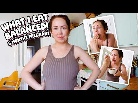 WHAT I ATE TODAY | Balanced, Budget and Pregnant! 5 Month's Pregnant What I Ate Today