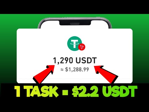 Get Paid $2.20 USDT (+completing task ) Earn Usdt today