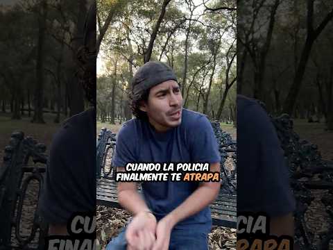 La POLICIA me ATRAPA #funny #viralvideo