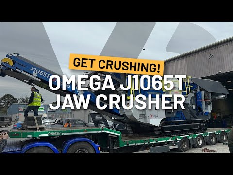 How to start up & track the Omega J1065T jaw crusher