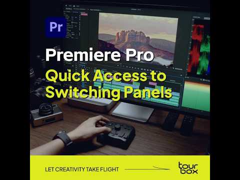 💡Quick Access to Switching Panels in #Premiere