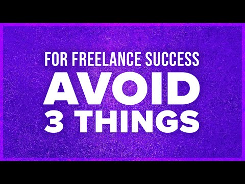 Freelance Designers Must Avoid These 3 Things in a Graphic Design Business