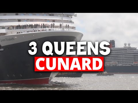 Cunard 3 Queens 175 year celebration