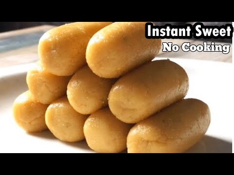 easy and simple instant recipes at home in telugu|no cooking 5mins sweets|easy sweets| quick sweets