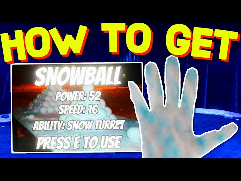 How To GET SNOWBALL GLOVE + BADGE in SLAP BATTLES! CHRISTMAS UPDATE! ROBLOX