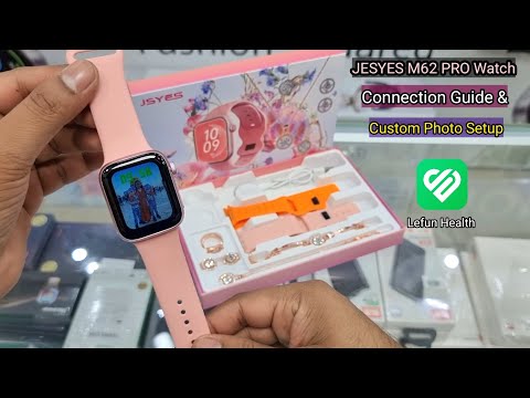 JESYES M62 PRO Smart Watch Unboxing, Specification's And Setup Guide