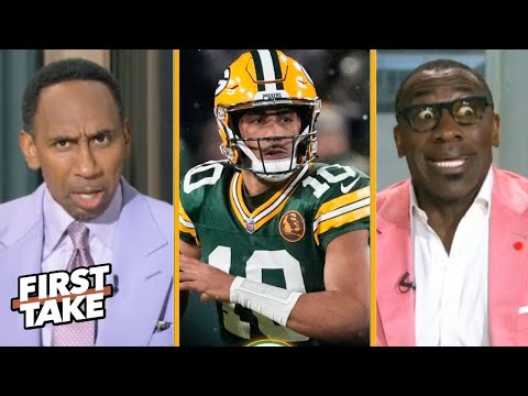 FIRST TAKE | "Jordan is actually most talented QB in NFC" - Shannon on Packers clinch playoff berth