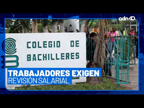 Trabajadores del Colegio de Bachilleres entran en paro en Edomex