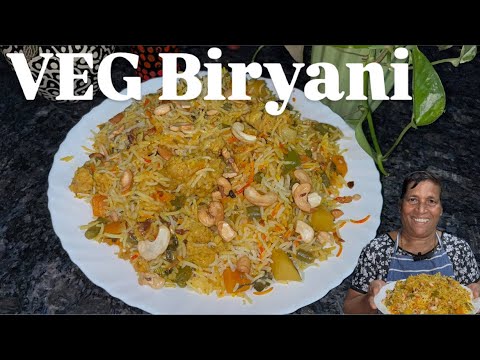 VEG BIRYANI..#food #goanfood #cooking #recipe #indianfood #biryani #vegbiryani #biryanirecipe #veg