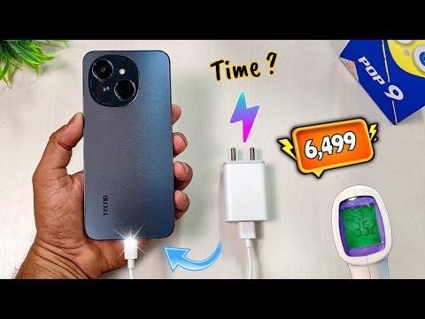 Tecno Pop 9 Charging Test | Best Android Mobile Under 7K