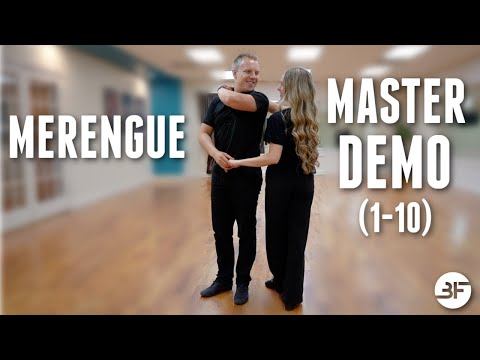 How to Dance Merengue for Beginners | Merengue Master Demo (1-10)