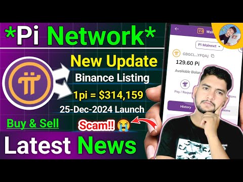 Pi Network New Update | Pi Coin Binance Listing Price 314,159$ ? Buy & Sell, Mainnet | Zid Earning