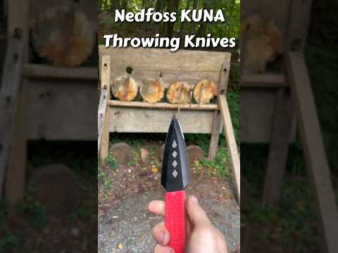 NedFoss Kuna Throwing Knife Set | Great Quality & Easy To Throw #knives #throwingknife #knifeskills