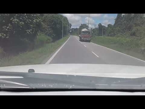 Off-road Kapit - Sibu - Kapit (Hujan di jalan Sawit, bisi kereta bertembung ba jalai balak)