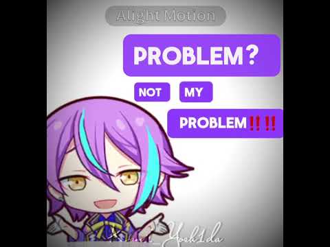 〔Not my problem edit〕– 【Ruikasa】 – #nobodychan #projectsekai #ruikasa #alightmotion – New trend‼️