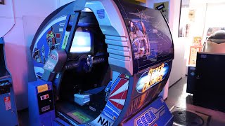 アーケードゲーム「アフターバーナー」をプレイしてみた！　レトロゲーセン ザリガニ（大阪・新世界）