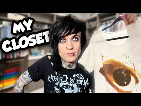 Emo closet tour