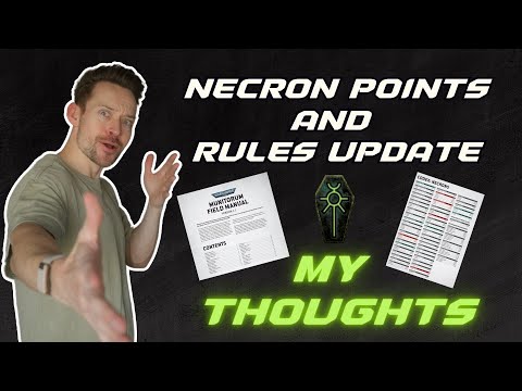 Necron Rules & Points Update: The Return of the The Silent King!