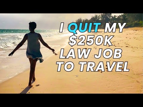 How I Quit My $250k Law Job to Become a Travel Journalist! - 7 Steps I took