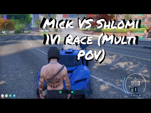 Mick & Shlomi's 1v1 Race Goes Like This? (Multi POV) | GTA RP | Nopixel 4.0 | The Manor