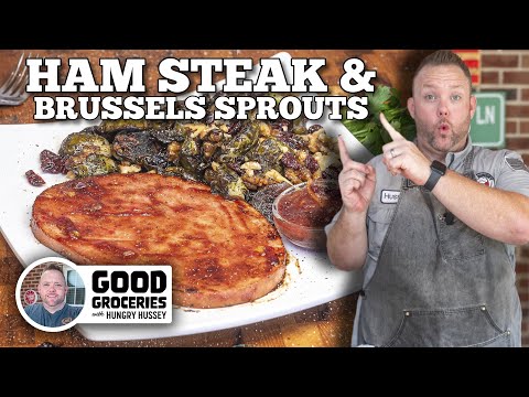 Ham Steak & Brussels Sprouts | Blackstone Griddles