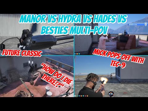 Manor SMOKE Hydra, Besties & Hades Over Cargo Ship (Multi-POV) | NoPixel 4.0 GTA RP