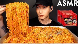 NUCLEAR FIRE NOODLES CHALLENGE! 2X SPICY | THANK YOU FOR 1 MILLION SUBSCRIBERS!! | Zach Choi ASMR