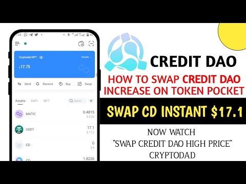 BAB Holda CREDIT DAO Airdrop || How to swap Credit DAO CD high price $10 || Swap CD Token to USDT