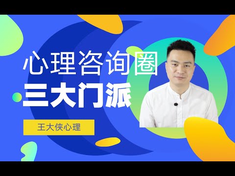 心理咨询圈的三大门派 | 心理咨询师入门必看 | 王大侠心理