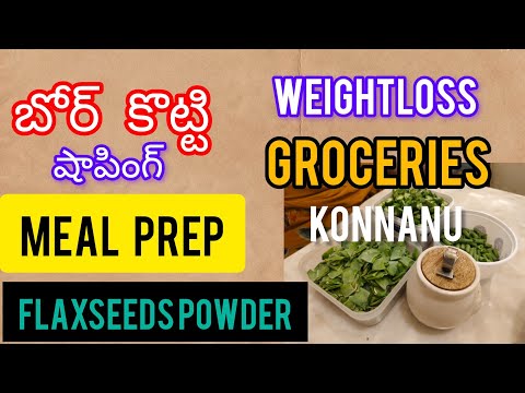 #Meal prep#shoppingvlog||flax seeds benefits||Best Meal prep Ideas#meal plans#