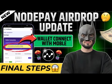 Nodepay Airdrop New Update | Nodepay Airdrop Wallet Connect Mobile | Proof Human Verification