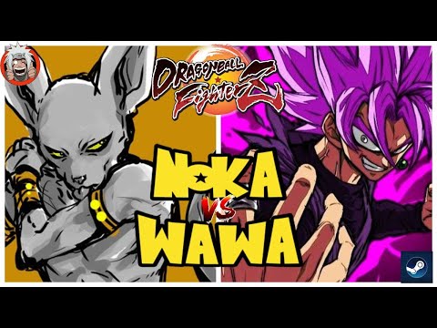 DBFZ Wawa vs Noka (VegitaSSJ, Black, GokuSSJ) vs (Black, Beerus, Gohan)