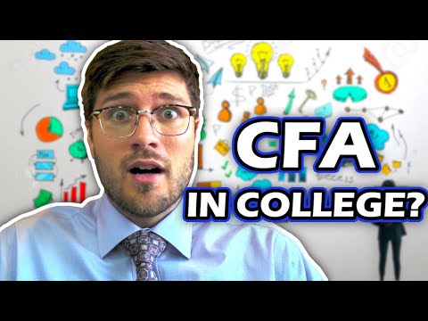 Should You Take the CFA Exams In College?